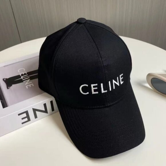 NWT Authentic CELINE BASEBALL CAP IN COTTON - Picture 5 of 5